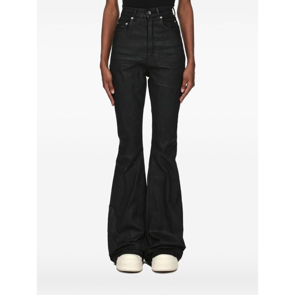 Rick Owens Drkshdw Women Bootcut Denim Jeans